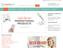 Tablet Screenshot of gobrandspirit.com